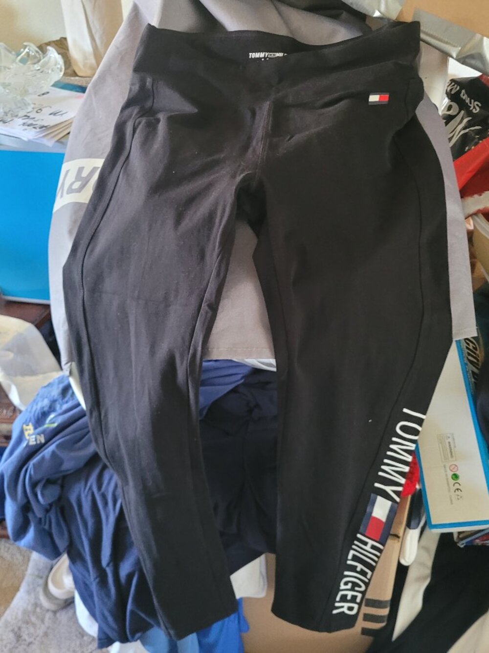 Used Excellent Condition Women's Tommy Hilfiger Sport Performance Pants Size L
